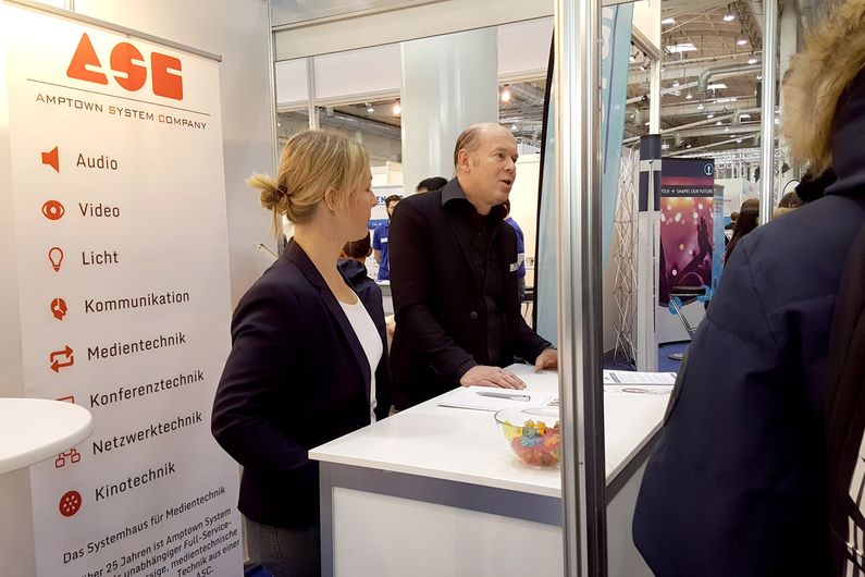 Amptown System Company bei der Messe Einstieg 2018 in Hamburg