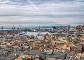 Hafen Genua