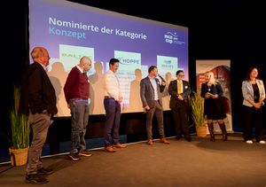 Nominiert in der Kategorie Konzept waren BALTEC Offshore, Hoppe Marine und MolAquaTech.