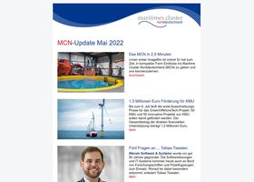 Screenshot MCN-Newsletter Mai 2022