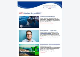 Screenshot MCN-Newsletter August 2022