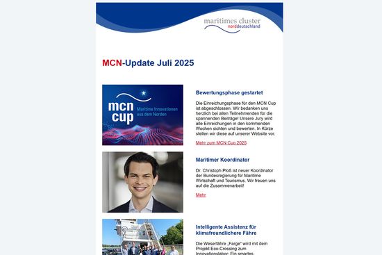 Newsletter MCN-Update Juli 2025
