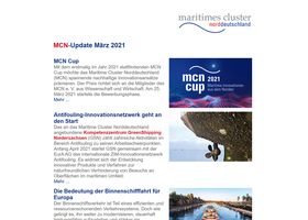 Screenshot MCN-Newsletter März 2021