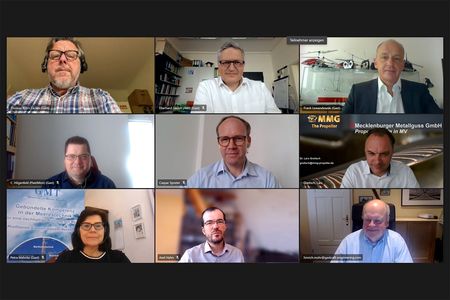 Advisory board at the virtual meeting on May 28, 2021