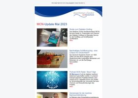 Screenshot MCN-Newsletter Mai 2023