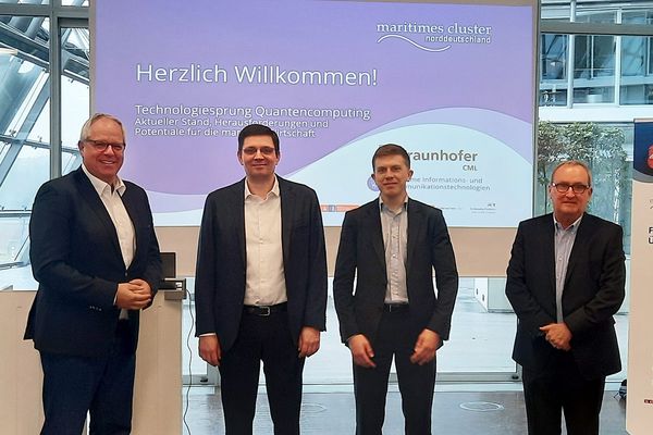 Referenten der Veranstaltung Maritimes Business Frühstück Quantencomputing