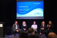 Podiumsdiskussion bei der Schiffsrecycling-Veranstaltung