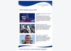 Screenshot MCN-Newsletter August 2023