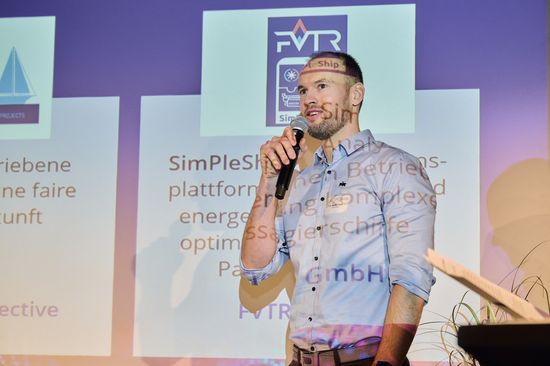 Dr. Martin Theile, FVTR, bei der Preisverleihung des MCN Cup 2025