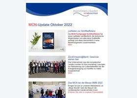 Screenshot MCN-Newsletter Oktober 2022